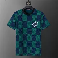 Cheap Louis Vuitton LV T-Shirts Short Sleeved For Men #1294451 Replica Wholesale [$25.00 USD] [ITEM#1294451] on Replica Louis Vuitton LV T-Shirts