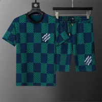 Cheap Louis Vuitton LV Tracksuits Short Sleeved For Men #1294458 Replica Wholesale [$42.00 USD] [ITEM#1294458] on Replica Louis Vuitton LV Tracksuits