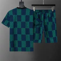 Cheap Louis Vuitton LV Tracksuits Short Sleeved For Men #1294458 Replica Wholesale [$42.00 USD] [ITEM#1294458] on Replica Louis Vuitton LV Tracksuits