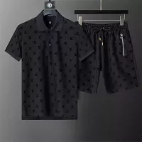 Cheap Louis Vuitton LV Tracksuits Short Sleeved For Men #1294478 Replica Wholesale [$45.00 USD] [ITEM#1294478] on Replica Louis Vuitton LV Tracksuits