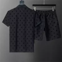 Cheap Louis Vuitton LV Tracksuits Short Sleeved For Men #1294478 Replica Wholesale [$45.00 USD] [ITEM#1294478] on Replica Louis Vuitton LV Tracksuits