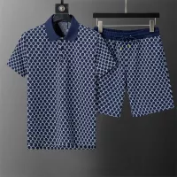 Cheap Louis Vuitton LV Tracksuits Short Sleeved For Men #1294487 Replica Wholesale [$45.00 USD] [ITEM#1294487] on Replica Louis Vuitton LV Tracksuits