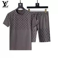 Cheap Louis Vuitton LV Tracksuits Short Sleeved For Men #1294513 Replica Wholesale [$48.00 USD] [ITEM#1294513] on Replica Louis Vuitton LV Tracksuits