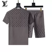 Cheap Louis Vuitton LV Tracksuits Short Sleeved For Men #1294513 Replica Wholesale [$48.00 USD] [ITEM#1294513] on Replica Louis Vuitton LV Tracksuits