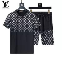 Cheap Louis Vuitton LV Tracksuits Short Sleeved For Men #1294515 Replica Wholesale [$48.00 USD] [ITEM#1294515] on Replica Louis Vuitton LV Tracksuits