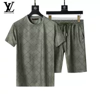 Cheap Louis Vuitton LV Tracksuits Short Sleeved For Men #1294517 Replica Wholesale [$48.00 USD] [ITEM#1294517] on Replica Louis Vuitton LV Tracksuits