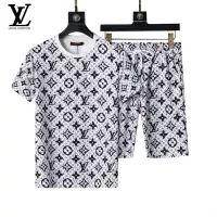 Cheap Louis Vuitton LV Tracksuits Short Sleeved For Men #1294519 Replica Wholesale [$48.00 USD] [ITEM#1294519] on Replica Louis Vuitton LV Tracksuits