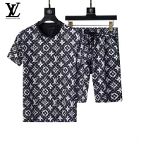 Cheap Louis Vuitton LV Tracksuits Short Sleeved For Men #1294520 Replica Wholesale [$48.00 USD] [ITEM#1294520] on Replica Louis Vuitton LV Tracksuits