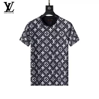 Cheap Louis Vuitton LV Tracksuits Short Sleeved For Men #1294520 Replica Wholesale [$48.00 USD] [ITEM#1294520] on Replica Louis Vuitton LV Tracksuits