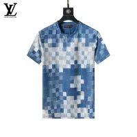 Cheap Louis Vuitton LV Tracksuits Short Sleeved For Men #1294521 Replica Wholesale [$48.00 USD] [ITEM#1294521] on Replica Louis Vuitton LV Tracksuits