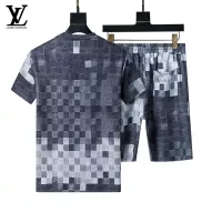 Cheap Louis Vuitton LV Tracksuits Short Sleeved For Men #1294522 Replica Wholesale [$48.00 USD] [ITEM#1294522] on Replica Louis Vuitton LV Tracksuits