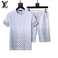 Cheap Louis Vuitton LV Tracksuits Short Sleeved For Men #1294523 Replica Wholesale [$48.00 USD] [ITEM#1294523] on Replica Louis Vuitton LV Tracksuits