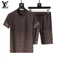 Cheap Louis Vuitton LV Tracksuits Short Sleeved For Men #1294524 Replica Wholesale [$48.00 USD] [ITEM#1294524] on Replica Louis Vuitton LV Tracksuits