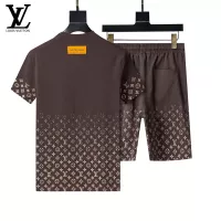 Cheap Louis Vuitton LV Tracksuits Short Sleeved For Men #1294524 Replica Wholesale [$48.00 USD] [ITEM#1294524] on Replica Louis Vuitton LV Tracksuits