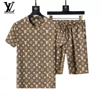 Cheap Louis Vuitton LV Tracksuits Short Sleeved For Men #1294528 Replica Wholesale [$48.00 USD] [ITEM#1294528] on Replica Louis Vuitton LV Tracksuits