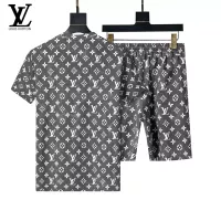 Cheap Louis Vuitton LV Tracksuits Short Sleeved For Men #1294529 Replica Wholesale [$48.00 USD] [ITEM#1294529] on Replica Louis Vuitton LV Tracksuits