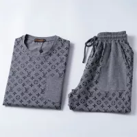 Cheap Louis Vuitton LV Tracksuits Short Sleeved For Men #1294533 Replica Wholesale [$48.00 USD] [ITEM#1294533] on Replica Louis Vuitton LV Tracksuits