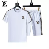 Cheap Louis Vuitton LV Tracksuits Short Sleeved For Men #1294536 Replica Wholesale [$48.00 USD] [ITEM#1294536] on Replica Louis Vuitton LV Tracksuits