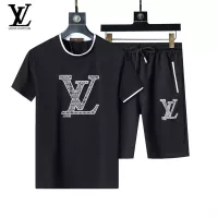 Cheap Louis Vuitton LV Tracksuits Short Sleeved For Men #1294539 Replica Wholesale [$48.00 USD] [ITEM#1294539] on Replica Louis Vuitton LV Tracksuits