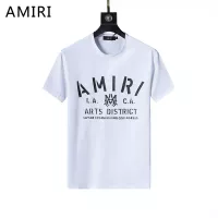 Cheap Amiri Tracksuits Short Sleeved For Men #1294545 Replica Wholesale [$48.00 USD] [ITEM#1294545] on Replica Amiri Tracksuits