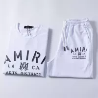 Cheap Amiri Tracksuits Short Sleeved For Men #1294545 Replica Wholesale [$48.00 USD] [ITEM#1294545] on Replica Amiri Tracksuits