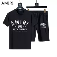 Cheap Amiri Tracksuits Short Sleeved For Men #1294547 Replica Wholesale [$48.00 USD] [ITEM#1294547] on Replica Amiri Tracksuits