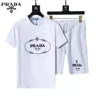 Cheap Prada Tracksuits Short Sleeved For Men #1294637 Replica Wholesale [$48.00 USD] [ITEM#1294637] on Replica Prada Tracksuits