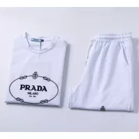 Cheap Prada Tracksuits Short Sleeved For Men #1294637 Replica Wholesale [$48.00 USD] [ITEM#1294637] on Replica Prada Tracksuits