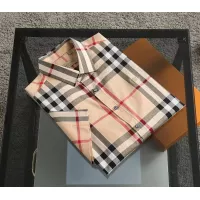 Cheap Burberry Shirts Short Sleeved For Men #1294704 Replica Wholesale [$38.00 USD] [ITEM#1294704] on Replica Burberry Shirts