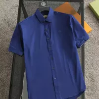 Cheap Burberry Shirts Short Sleeved For Men #1294748 Replica Wholesale [$38.00 USD] [ITEM#1294748] on Replica Burberry Shirts