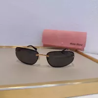 Cheap MIU MIU AAA Quality Sunglasses #1295203 Replica Wholesale [$60.00 USD] [ITEM#1295203] on Replica MIU MIU AAA Sunglasses