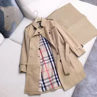 Cheap Burberry Trench Coat Long Sleeved For Women #1295307 Replica Wholesale [$185.00 USD] [ITEM#1295307] on Replica Burberry Trench Coat