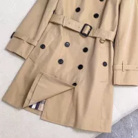 Cheap Burberry Trench Coat Long Sleeved For Women #1295307 Replica Wholesale [$185.00 USD] [ITEM#1295307] on Replica Burberry Trench Coat