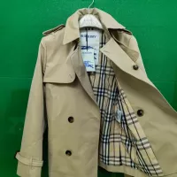 Cheap Burberry Trench Coat Long Sleeved For Women #1295308 Replica Wholesale [$160.00 USD] [ITEM#1295308] on Replica Burberry Trench Coat