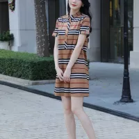 Cheap Burberry Dresses Short Sleeved For Women #1295321 Replica Wholesale [$96.00 USD] [ITEM#1295321] on Replica Burberry Dresses