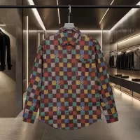 Cheap Louis Vuitton LV Shirts Long Sleeved For Men #1295340 Replica Wholesale [$72.00 USD] [ITEM#1295340] on Replica Louis Vuitton LV Shirts