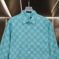 Cheap Louis Vuitton LV Shirts Long Sleeved For Men #1295342 Replica Wholesale [$72.00 USD] [ITEM#1295342] on Replica Louis Vuitton LV Shirts