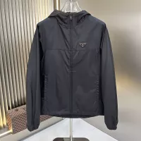 Cheap Prada Jackets Long Sleeved For Men #1295386 Replica Wholesale [$125.00 USD] [ITEM#1295386] on Replica Prada Jackets