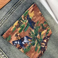 Cheap Louis Vuitton LV Jeans For Men #1295389 Replica Wholesale [$88.00 USD] [ITEM#1295389] on Replica Louis Vuitton LV Jeans