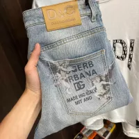 Cheap Dolce &amp; Gabbana D&amp;G Jeans For Men #1295404 Replica Wholesale [$76.00 USD] [ITEM#1295404] on Replica Dolce &amp; Gabbana D&amp;G Jeans