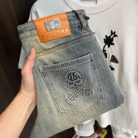 Cheap Philipp Plein PP Jeans For Men #1295412 Replica Wholesale [$76.00 USD] [ITEM#1295412] on Replica Philipp Plein PP Jeans