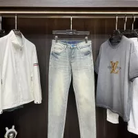 Cheap Louis Vuitton LV Jeans For Men #1295432 Replica Wholesale [$76.00 USD] [ITEM#1295432] on Replica Louis Vuitton LV Jeans