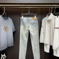 Cheap Louis Vuitton LV Jeans For Men #1295434 Replica Wholesale [$76.00 USD] [ITEM#1295434] on Replica Louis Vuitton LV Jeans