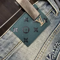 Cheap Louis Vuitton LV Jeans For Men #1295435 Replica Wholesale [$76.00 USD] [ITEM#1295435] on Replica Louis Vuitton LV Jeans