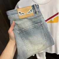 Cheap Fendi Jeans For Men #1295440 Replica Wholesale [$88.00 USD] [ITEM#1295440] on Replica Fendi Jeans