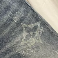 Cheap Louis Vuitton LV Jeans For Men #1295441 Replica Wholesale [$88.00 USD] [ITEM#1295441] on Replica Louis Vuitton LV Jeans