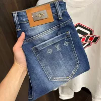 Cheap Louis Vuitton LV Jeans For Men #1295442 Replica Wholesale [$88.00 USD] [ITEM#1295442] on Replica Louis Vuitton LV Jeans