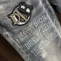 Cheap Christian Dior Jeans For Men #1295445 Replica Wholesale [$88.00 USD] [ITEM#1295445] on Replica Christian Dior Jeans