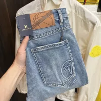 Cheap Louis Vuitton LV Jeans For Men #1295465 Replica Wholesale [$88.00 USD] [ITEM#1295465] on Replica Louis Vuitton LV Jeans