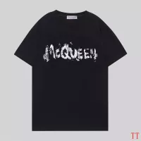 Cheap Alexander McQueen T-shirts Short Sleeved For Unisex #1295802 Replica Wholesale [$32.00 USD] [ITEM#1295802] on Replica Alexander McQueen T-shirts